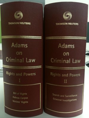 Adams on Criminal Law