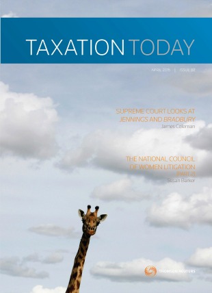 Taxation Today -Thomson Reuters NZ