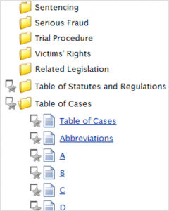 Table of cases search brookers online