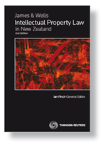 James and Wells Intellectual Property Law in New Zealand book cover 