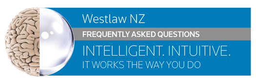 Westlaw NZ - FAQ information sheet