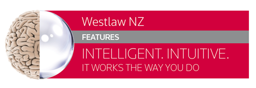 Westlaw NZ logo for information sheet of special features