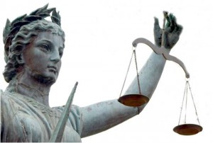 scales of justice in balance