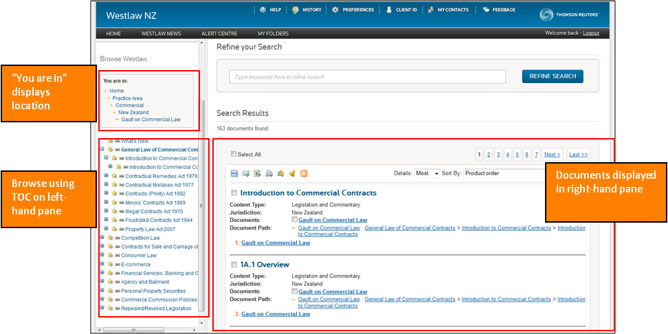 Westlaw NZ September product updates