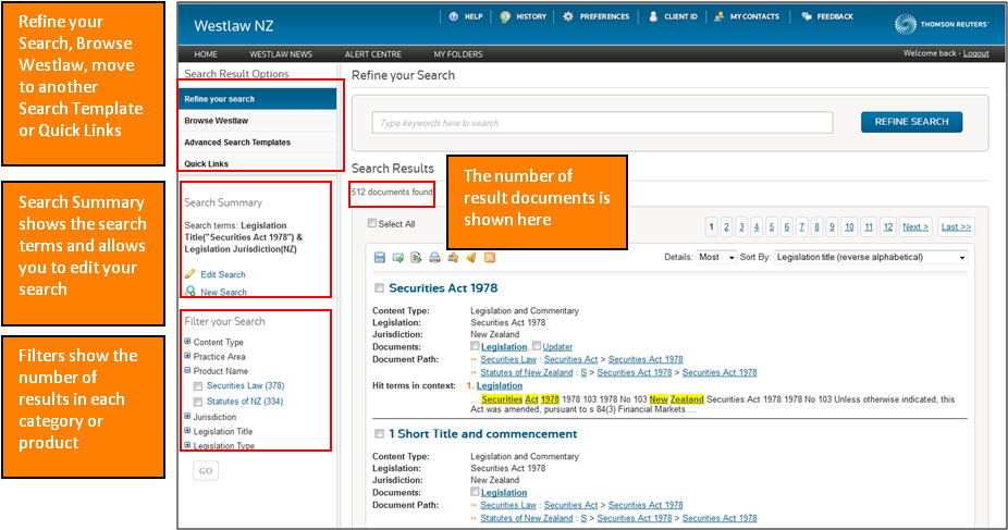 Westlaw NZ updates