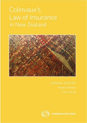 Colinvaux's Law of Insurance in New Zealand byt Robert Merkin and Chris Nicoll