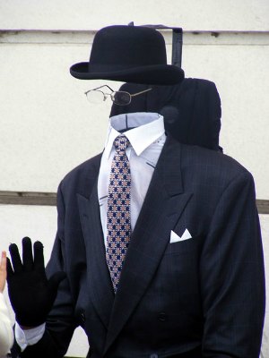 The invisible business man