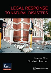 Legal Response to Natural Disasters punlished by Thomson Reuters NZ