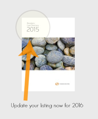 Brookers Law Directory Cover - update message 