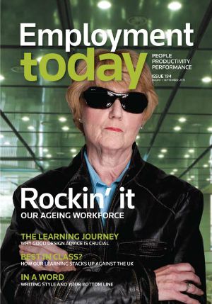 Employment Today Cover - older woman in the workforce