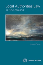Local Authorities Law in NZ by Sir Kenneth Palmer - cover