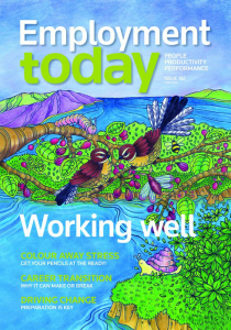 Employment Today cover - Human Resources and Employment Law magazine
