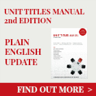 Unit Titles Manual - second edition